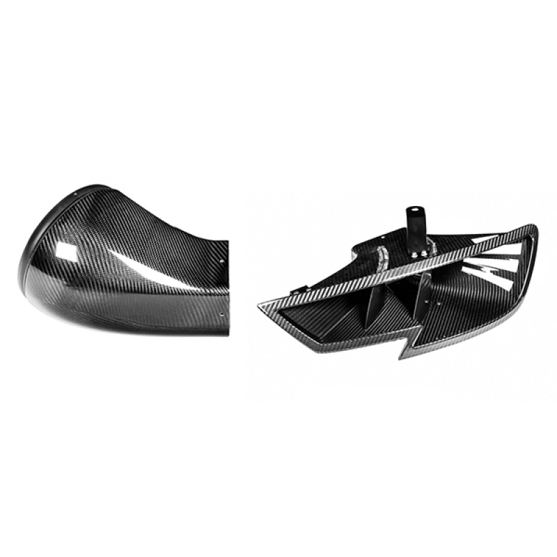Audi RS3 Carbon Headlamp Race Ducts for Stage 3 intake