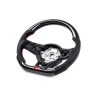 STEERING WHEEL, RED STITCHING, PADDLE SH