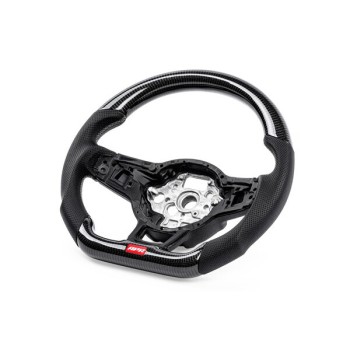 STEERING WHEEL, SILVER STITCHING, NON-PA