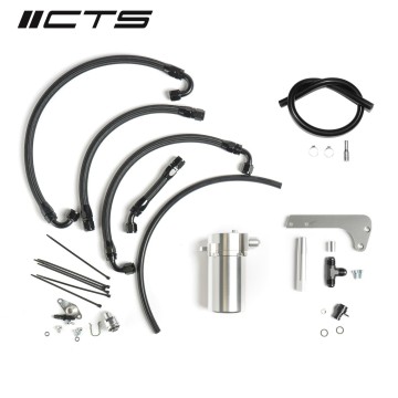 CTS Turbo MK5 FSI Catch Can Kit for Billet Valve Cover