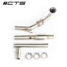CTS Turbo Gen3 1.8T/2.0T TSI Downpipe with High-Flow Cat