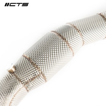 CTS Turbo 3.5″ Downpipe High-Flow CAT for Mercedes-Benz M133 A45/CLA45/GLA45 AMG