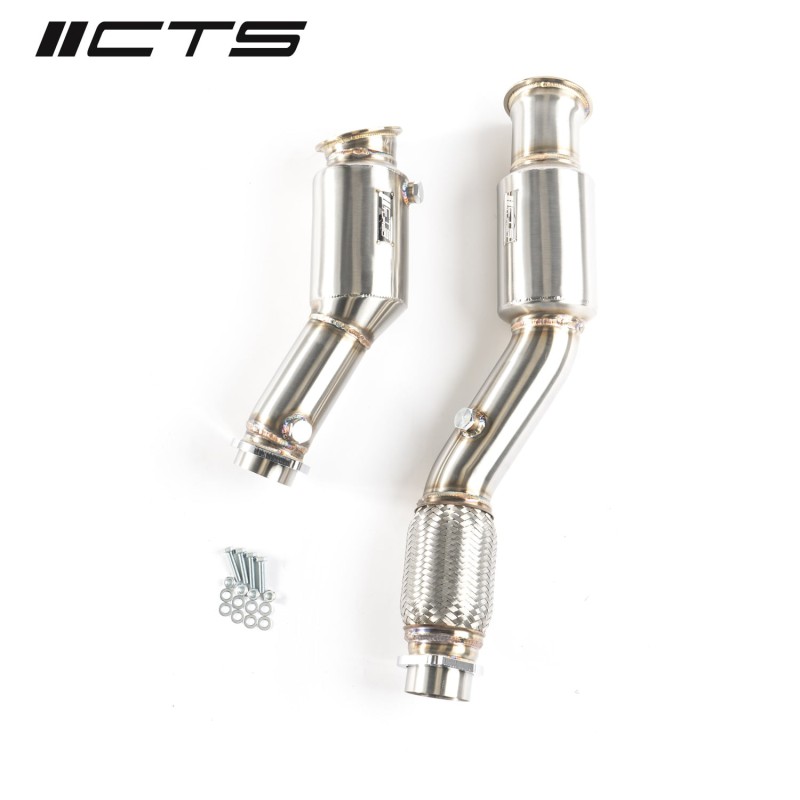 CTS Turbo BMW S58 G80/G82/G87 M2/M3/M3C/M4/M4C High-Flow CATS