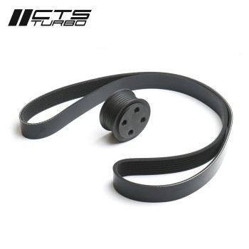 CTS Turbo 3.0T V6 Dual Pulley Upgrade Kit (bolt-on, 187mm)