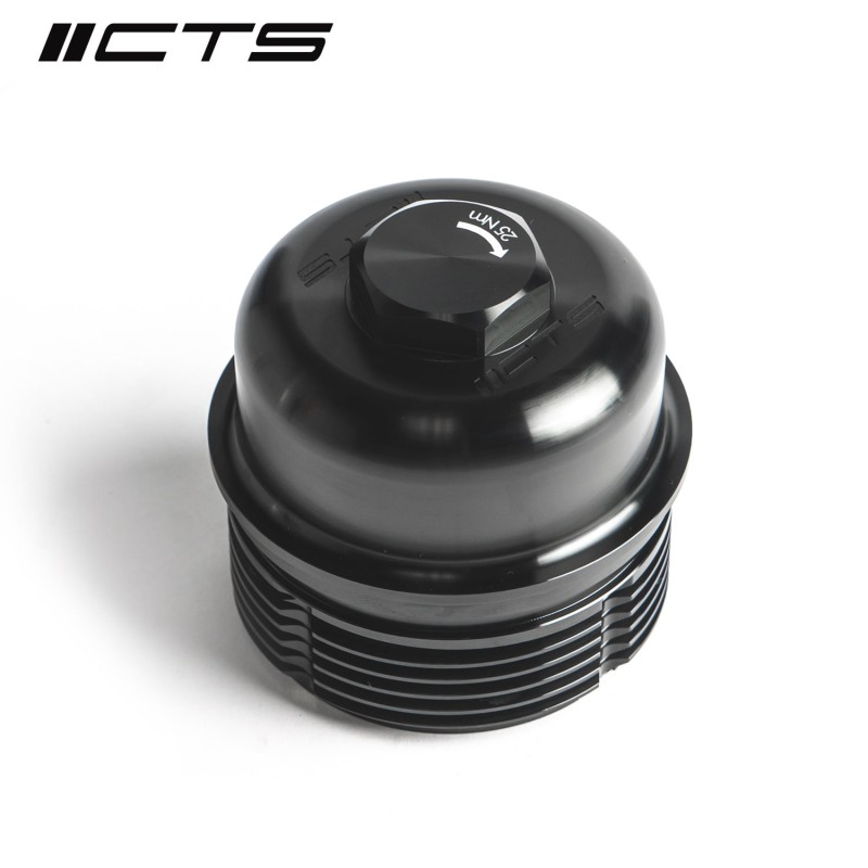 CTS TURBO B-Cool Oil Filter Housing for B9 Audi vehicles with 2.9T V6, 3.0T V6 and 4.0T V8 engines