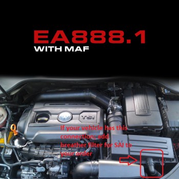 CTS Turbo 3″ Air Intake System for 1.8TSI/2.0TSI (EA888.1 and EA888.3 non-MQB)