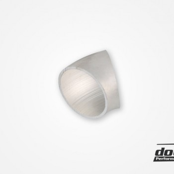 Aluminum pipe 45° 45x3 mm, short radius