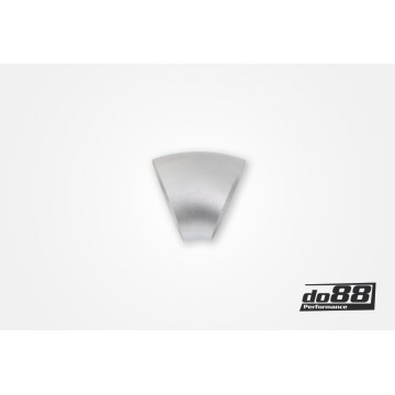 Aluminum pipe 45° 60x3 mm, short radius