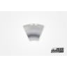Aluminum pipe 45° 76x3 mm, long radie