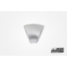 Aluminum pipe 45° 89x3 mm, short radius