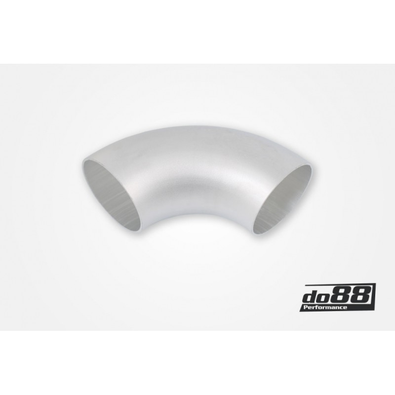 Aluminum pipe 90° 100x3 mm, long radie