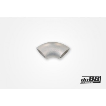Aluminum pipe 90° 35x3 mm, short radius