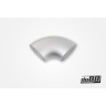 Aluminum pipe 90° 50x3 mm, short radius