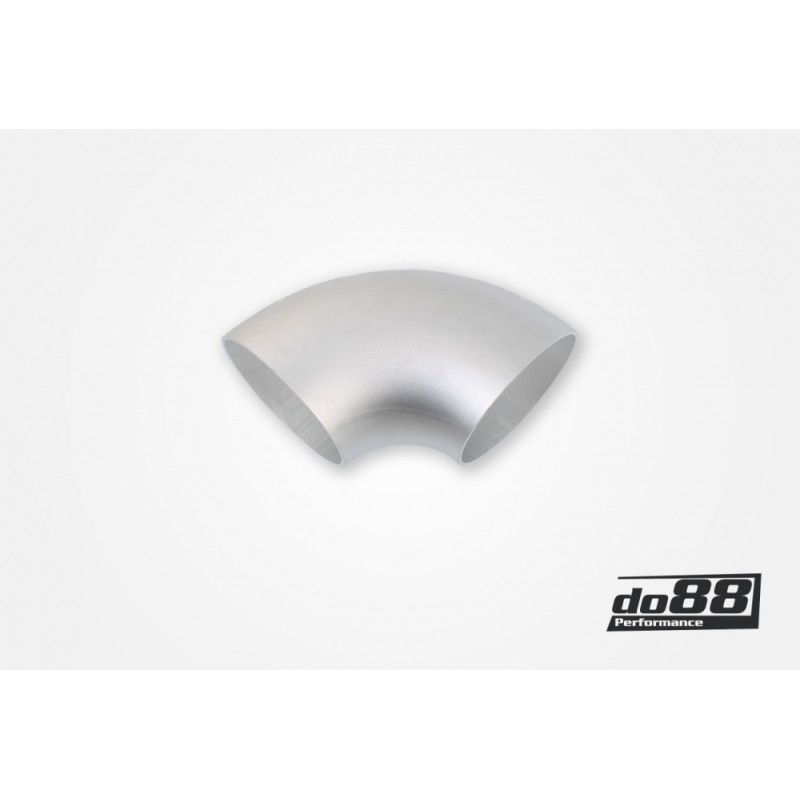 Aluminum pipe 90° 60x3 mm, short radius