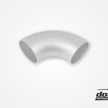 Aluminum pipe 90° 60x3 mm, long radie