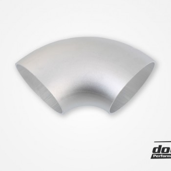 Aluminum pipe 90° 89x3 mm, short radius
