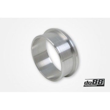 Pipe end with slanganslutning 76mm
