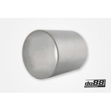Aluminum pipe 100x3 mm, length 100 mm