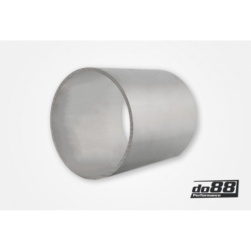 Aluminum pipe 100x3 mm, length 100 mm