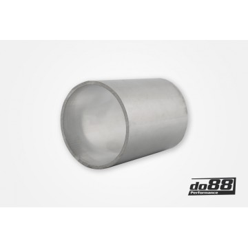 Aluminum pipe 60x3 mm, length 100 mm