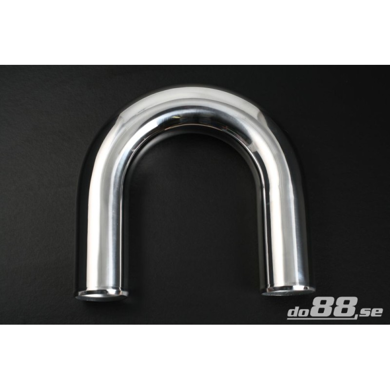 Aluminum pipe 180 degrees 3´´ (76mm)
