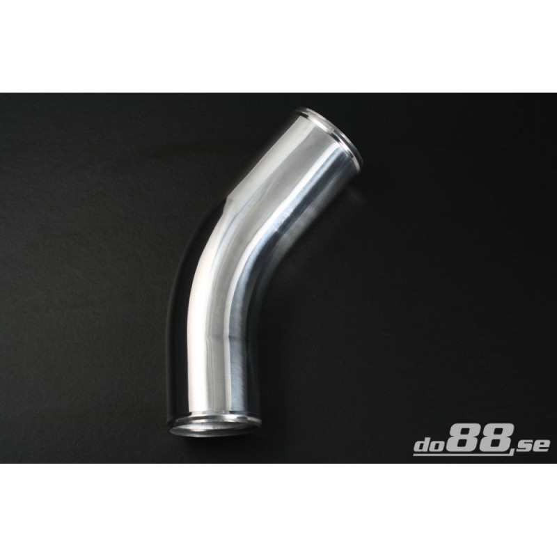 Aluminum pipe 45 degrees 4´´ (102mm)
