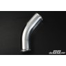 Aluminum pipe 45 degrees 4´´ (102mm)