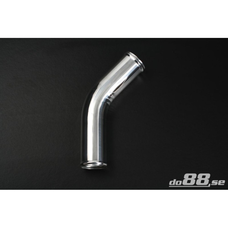 Aluminum pipe 45 degrees 2,5´´ (63mm)