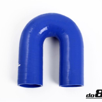 Silicone hose Blue 180 degrees 2,25´´ (57mm)