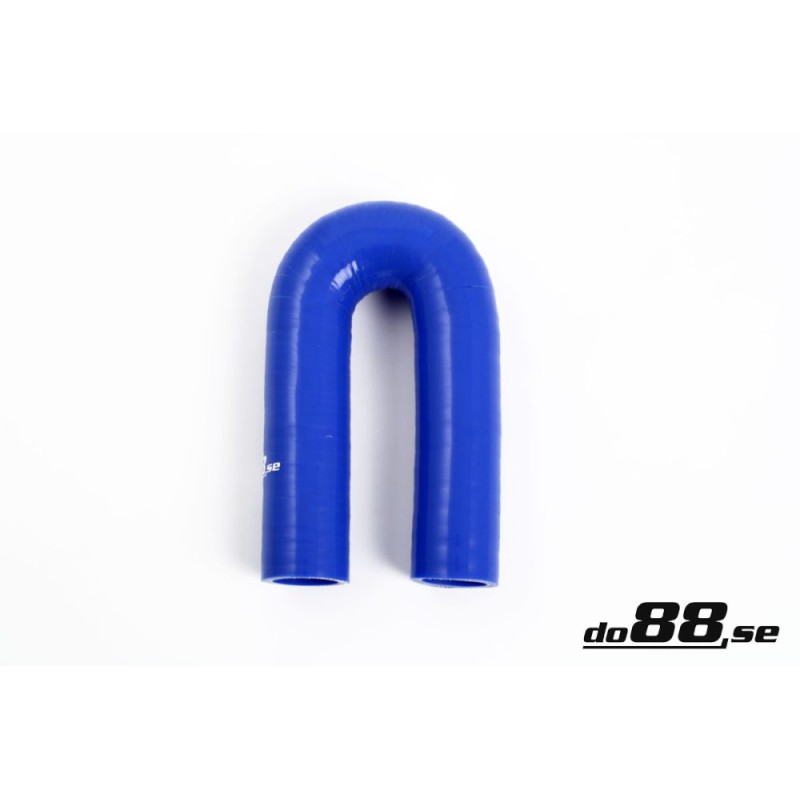 Silicone hose Blue 180 degrees 0,25´´ (6,5mm)