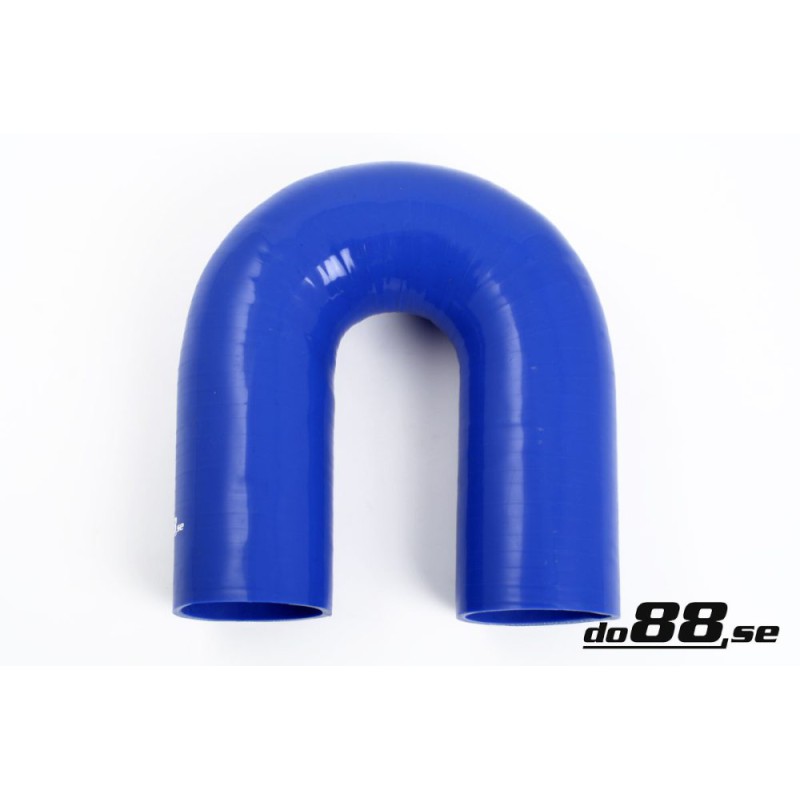 Silicone hose Blue 180 degrees 2,56´´ (65mm)
