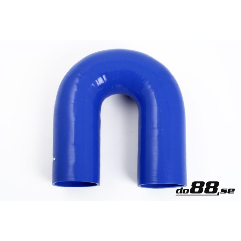 Silicone hose Blue 180 degrees 2,75´´ (70mm)