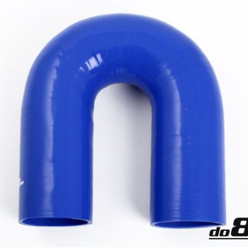 Silicone hose Blue 180 degrees 3,125´´ (80mm)