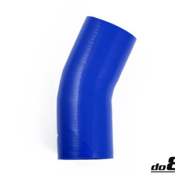 Silicone hose Blue 25 degrees 3,5´´ (89mm)