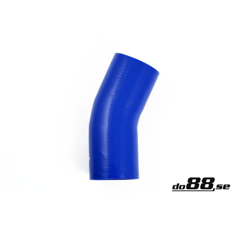 Silicone hose Blue 25 degrees 3,5´´ (89mm)