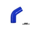 Silicone hose Blue 60 degrees 3,5´´ (89mm)