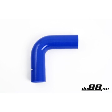Silicone hose Blue 90 degrees 1´´ (25mm)