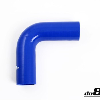 Silicone hose Blue 90 degrees 1,18´´ (30mm)