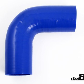 Silicone hose Blue 90 degrees 2,5´´ (63mm)