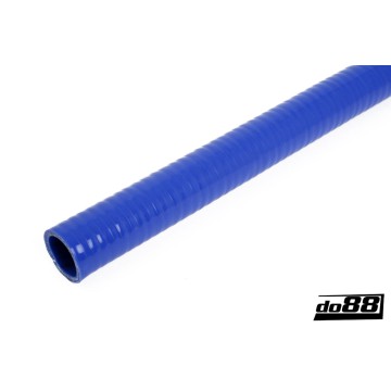 Silicone hose Blue Flexible smooth 1,625´´ (41mm)