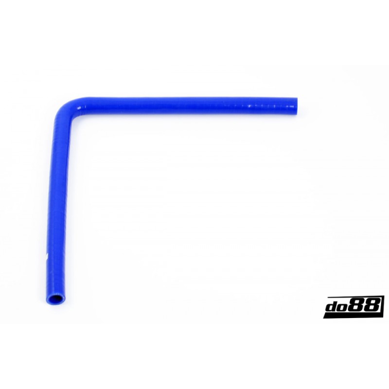 Silicone hose Blue 90 degrees long leg 0,75´´ (19mm)