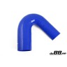 Silicone hose Blue 135 degrees 3 - 4´´ (76-102mm)