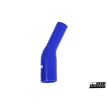 Silicone hose Blue 25 degrees 1,25 - 1,625´´ (32-41mm)