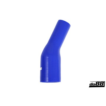 Silicone hose Blue 25 degrees 2,25 - 2,75´´ (57 - 70mm)