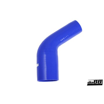 Silicone hose Blue 60 degrees 2,5 - 2,75´´ (63 - 70mm)