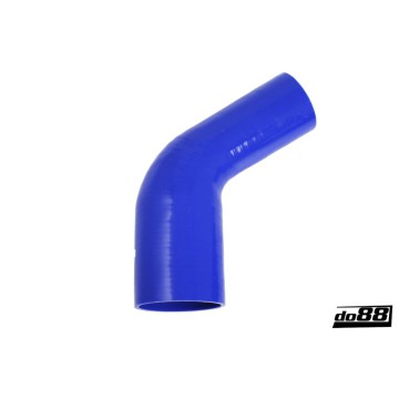 Silicone hose Blue 60 degrees 3 - 3,5´´ (76 - 89mm)