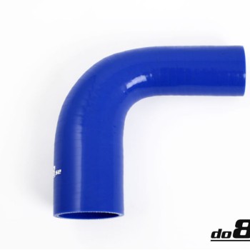 Silicone hose Blue 90 degrees 1,375 - 2´´ (35 - 51mm)