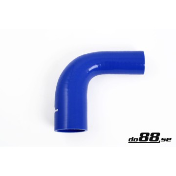 Silicone hose Blue 90 degrees 1,625 - 1,75´´ (41-45mm)