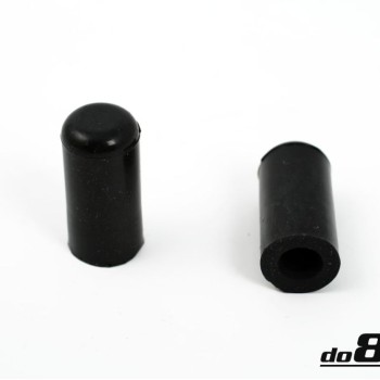 Silicone cap 6mm Black