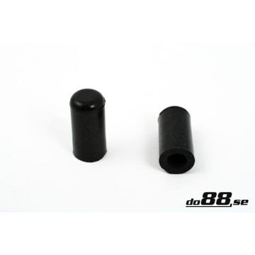 Silicone cap 6mm Black